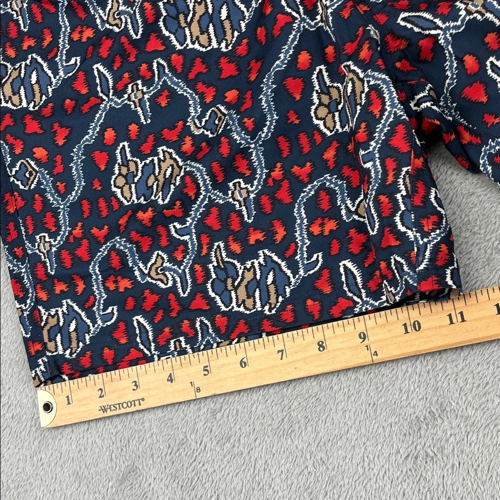 NEW Outerknown M Men's Red, Blue Nomadic Volley‎ Beach Swim Shorts